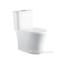 Baño de artículos sanitarios P-trampa Cerámica inodoro DUAL FLUSH